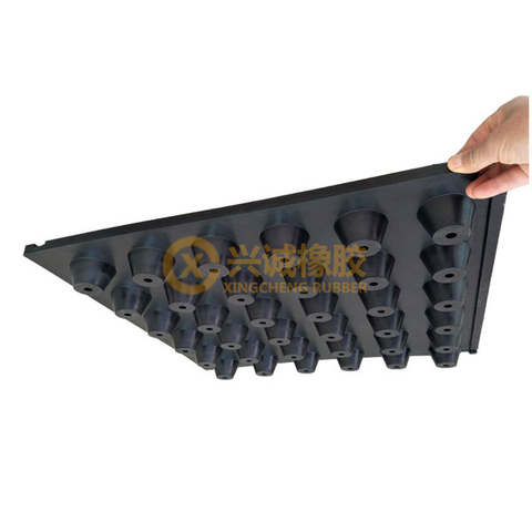 Almohadilla de piso de goma 